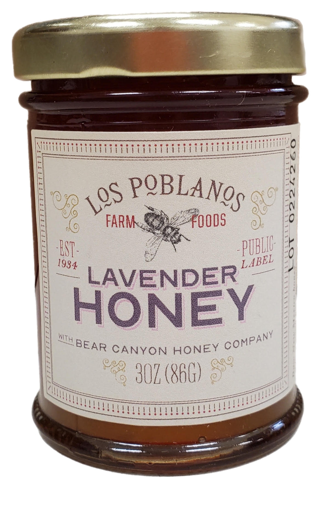 Los Poblanos Lavender Honey