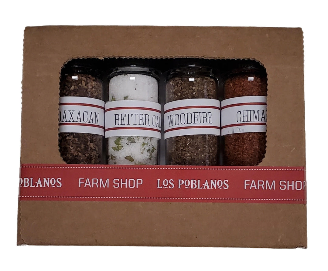 Set de regalo de sal del suroeste de Los Poblanos