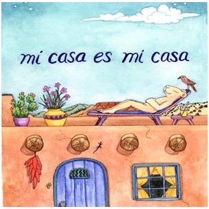 Mi Casa Es Mi Casa Tile