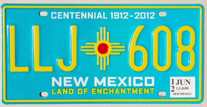 New Mexico License Plate Zia Tee-#1 Ranked New Mexico Salsa &amp; Chile Powder | Made in New Mexico