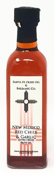 New Mexico Red Chile & Garlic Olive Oil-#1 Ranked New Mexico Salsa &amp; Chile Powder | Made in New Mexico