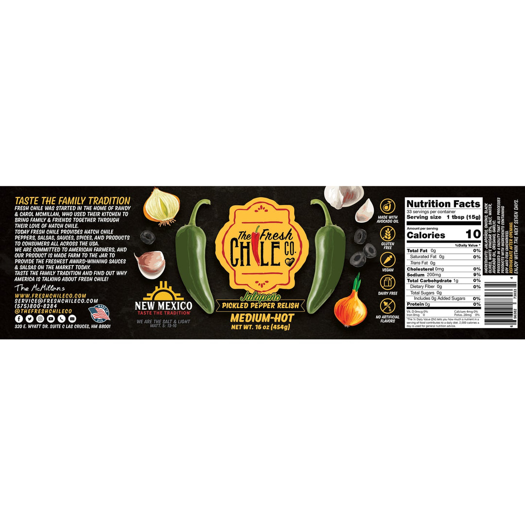 Pickled Jalapeno Relish