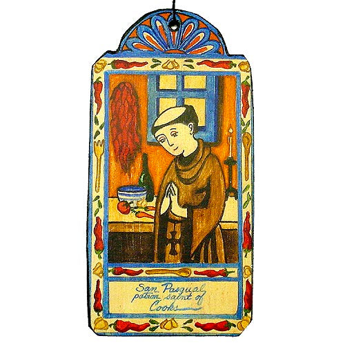 San Pasqual Retablo Wall Hanging-#1 Ranked New Mexico Salsa &amp; Chile Powder | Made in New Mexico