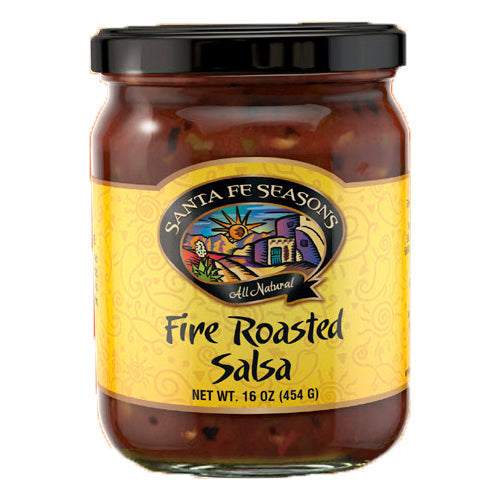 Santa Fe Seasons Fire Roasted Salsa-#1 Ranked New Mexico Salsa &amp; Chile Powder | Made in New Mexico