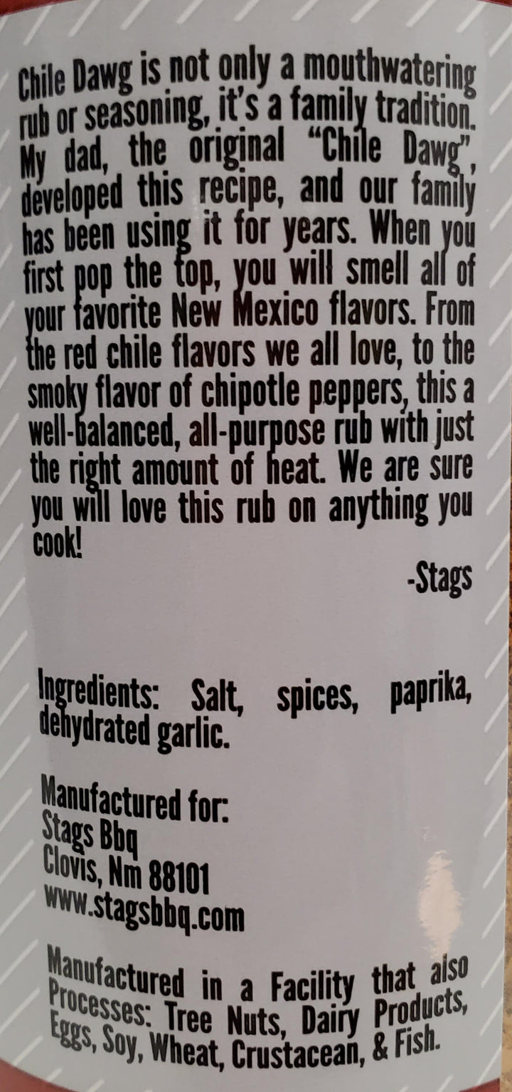 Stags Chile Dawg Rub