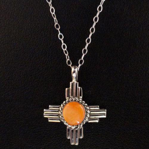 Spiney Oyster Zia Pendant-#1 Ranked New Mexico Salsa &amp; Chile Powder | Made in New Mexico